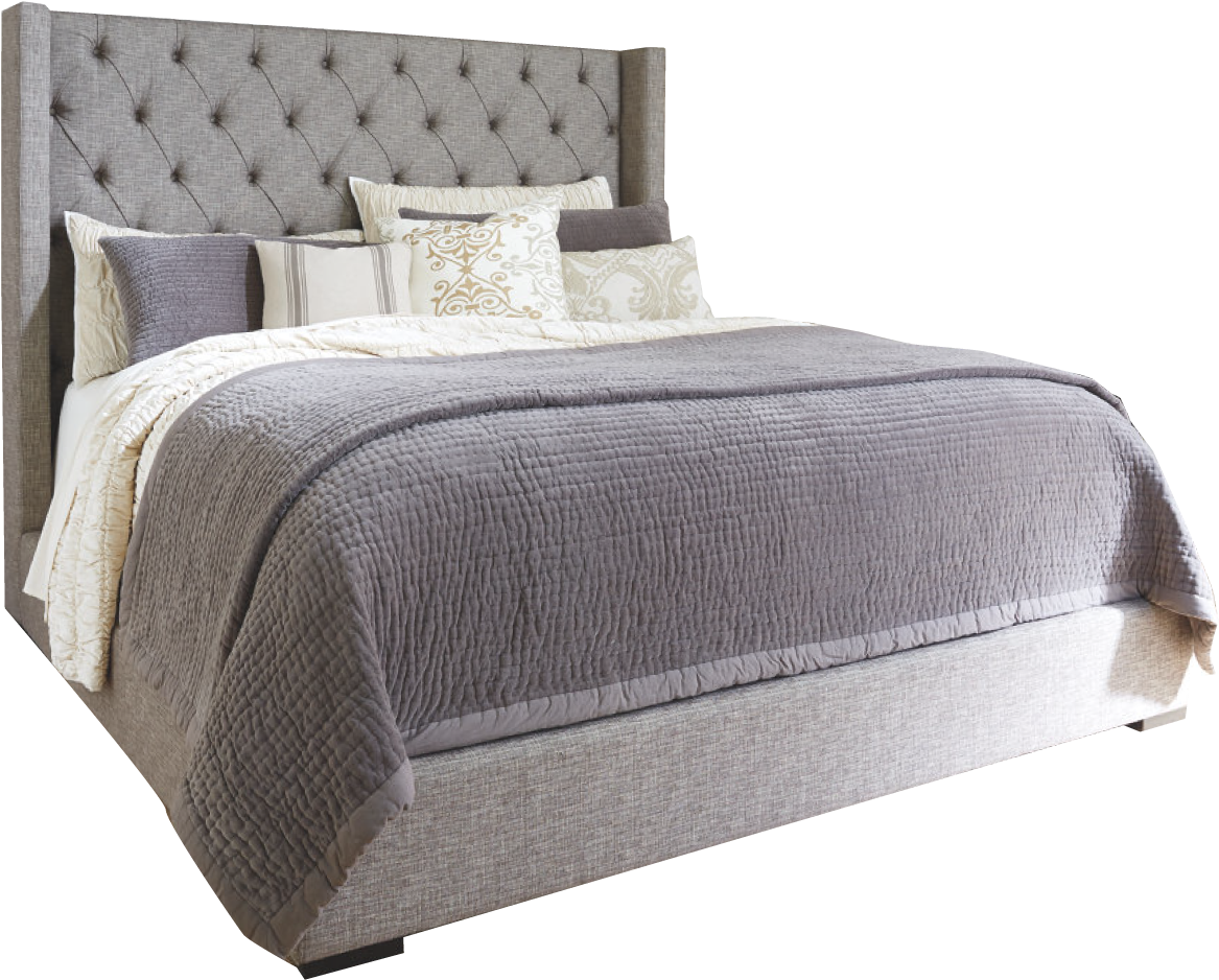 Cama - B603 74 Ashley (1236x1000), Png Download