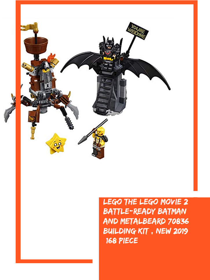 Lego The Lego Movie 2 Battle-ready Batman And Metalbeard - Lego Movie 2 Lego Sets (735x1100), Png Download