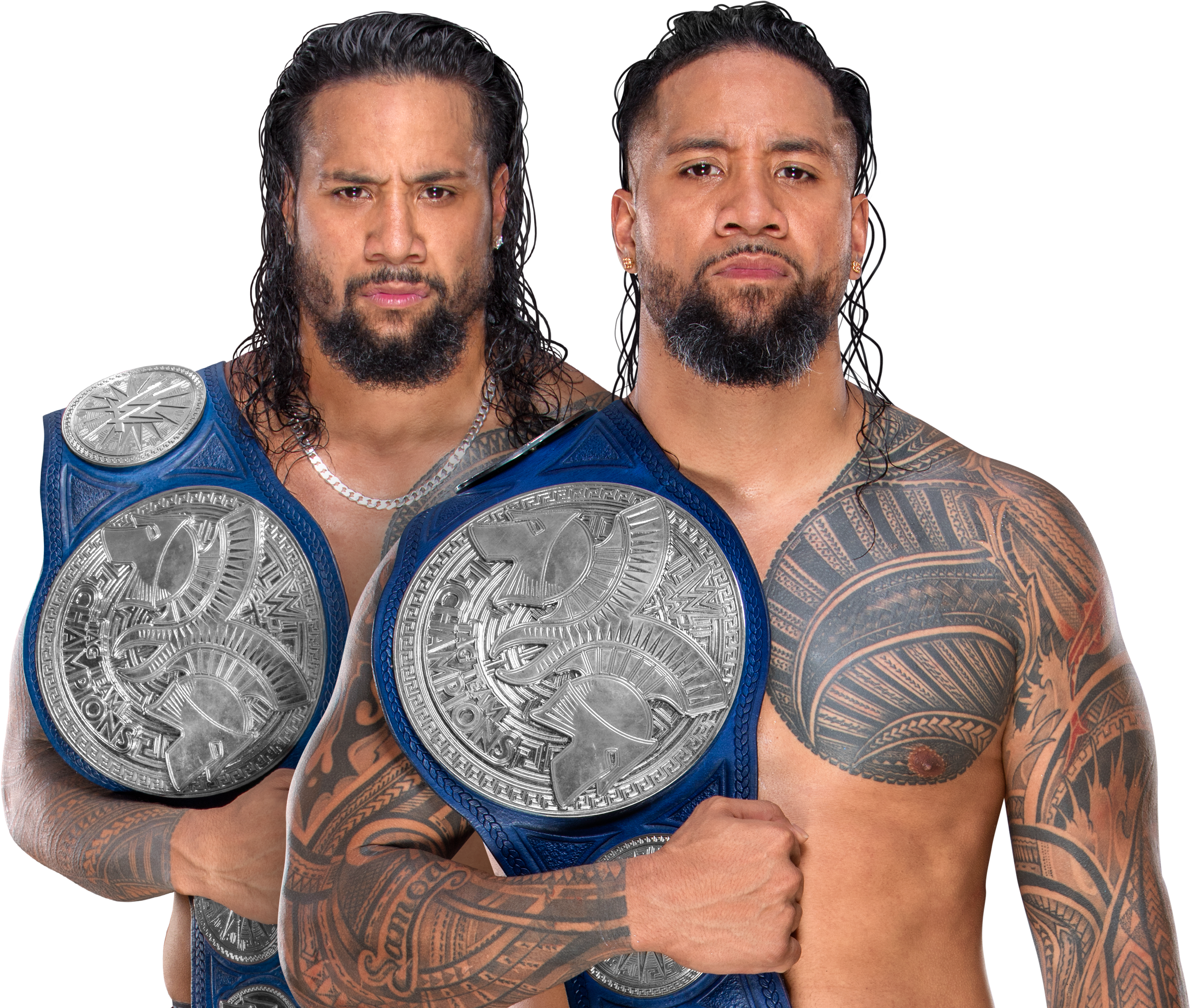 Smackdown Tag Champs The Usos Render - Usos Smackdown Tag Team Champions Png (2940x2080), Png Download