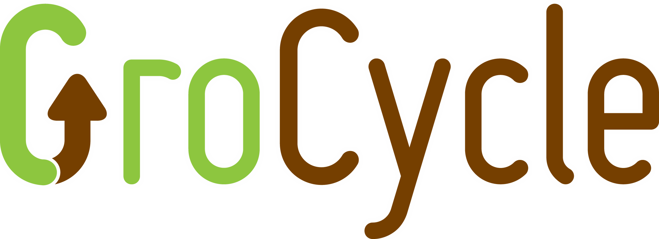 Grocycle Logo (2213x804), Png Download
