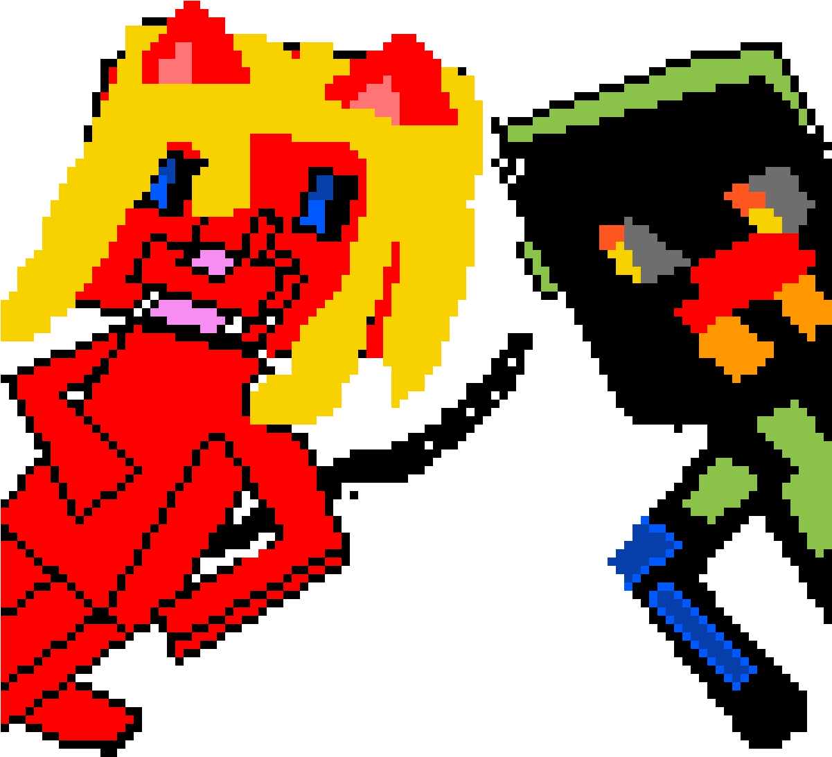 Blaze And Thunder - Monster Zero (1200x1200), Png Download