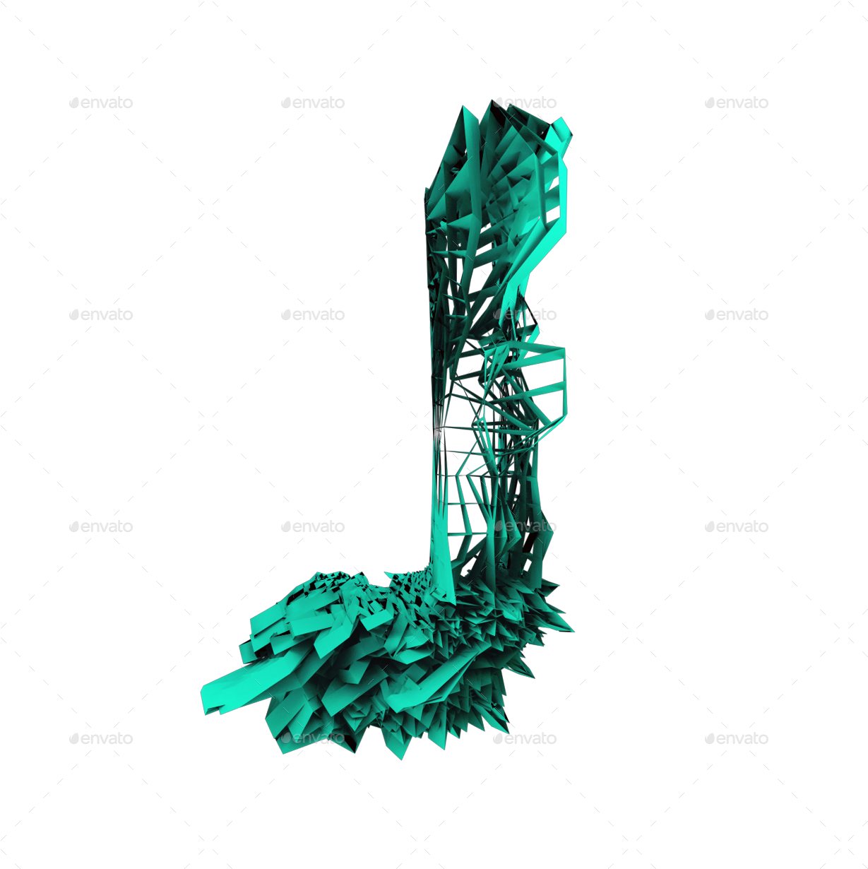 Festival Letter J - Sketch (1243x1243), Png Download