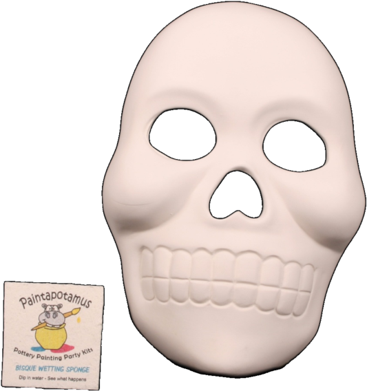 Day Of The Dead Mask Skull - Skull (566x600), Png Download