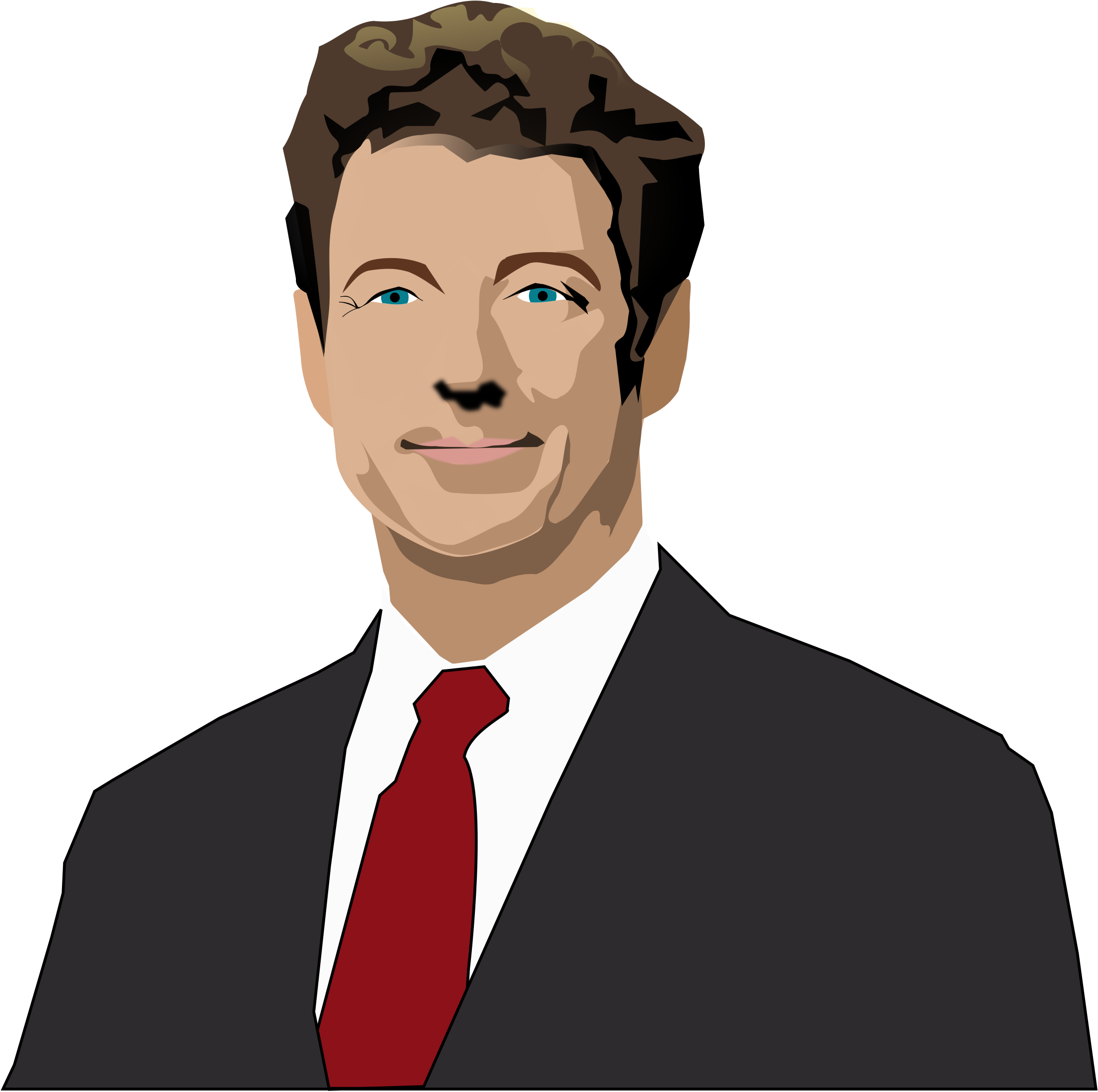 This Free Icons Png Design Of Rand Paul - Clip Art Paul (2400x3394), Png Download