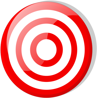 Target Clip Art Vec - Circle (588x596), Png Download