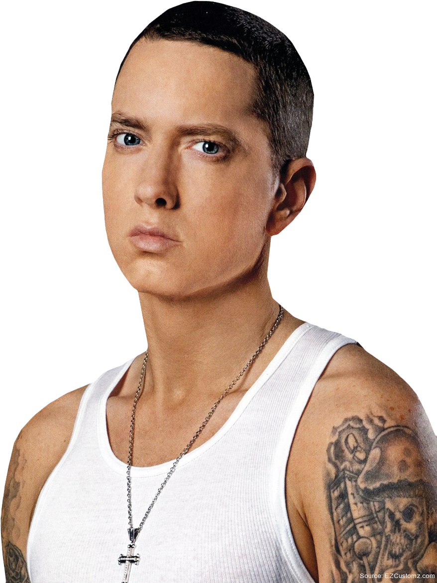 Eminem - Tattoo (879x1200), Png Download