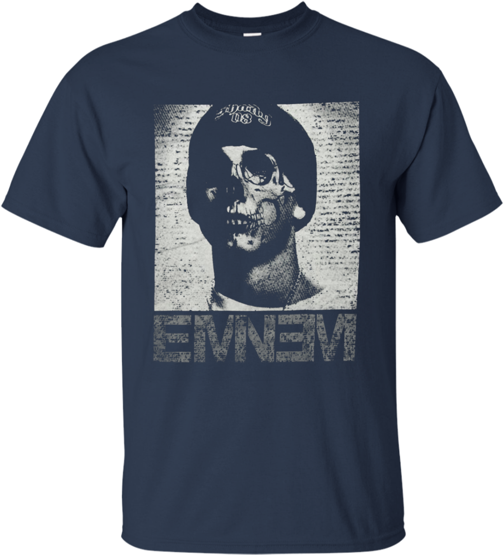 Eminem Skull Face Shirt Men - Eminem Shirt (1155x1155), Png Download