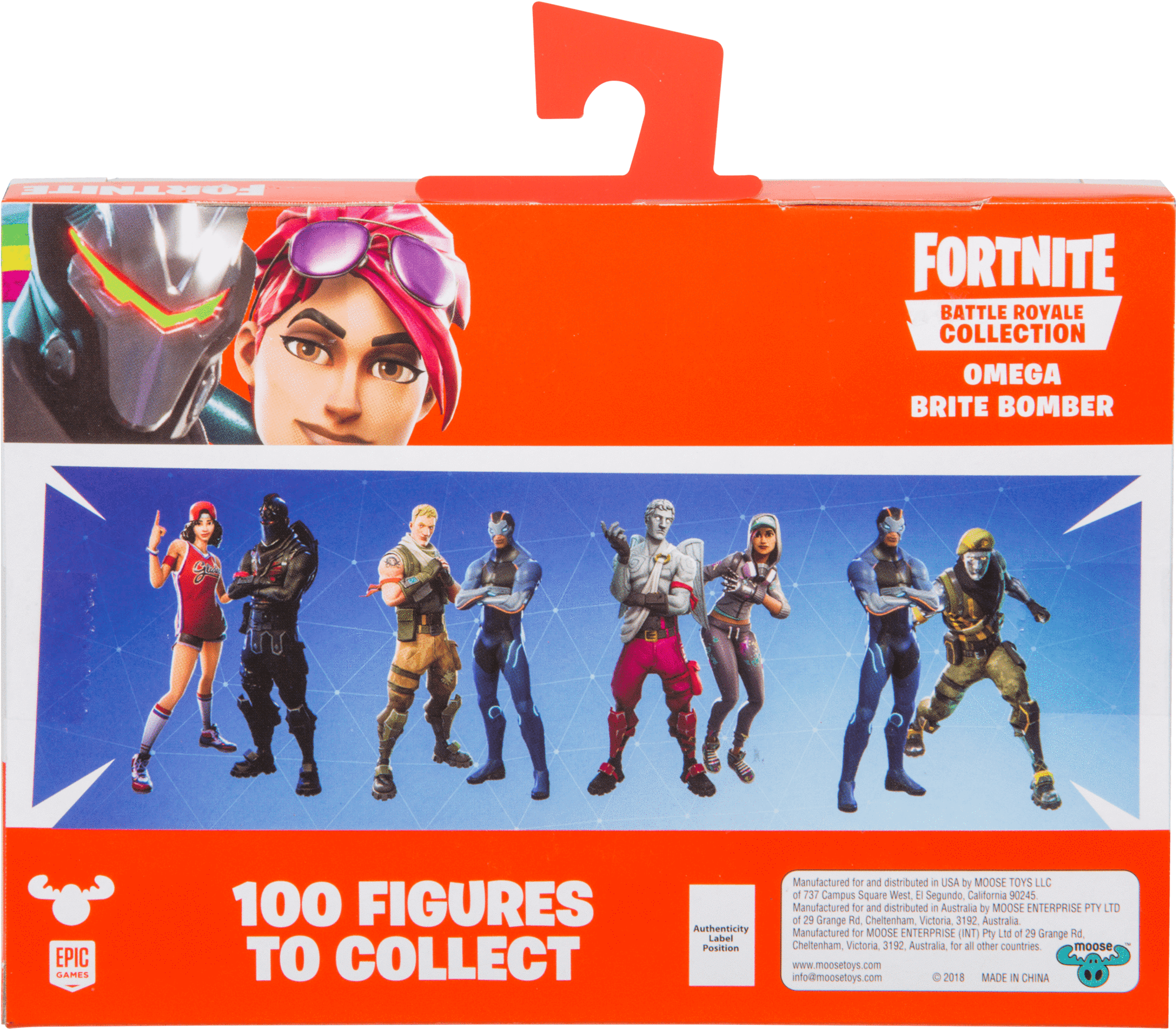 Fortnite Duo Pack Omega Brite Bomber - Fortnite Battle Royale Collection Figures (2048x1929), Png Download