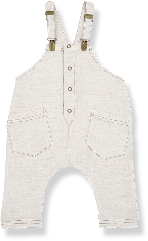 1 In The Family Natural Tiko Overall - Vest (879x879), Png Download