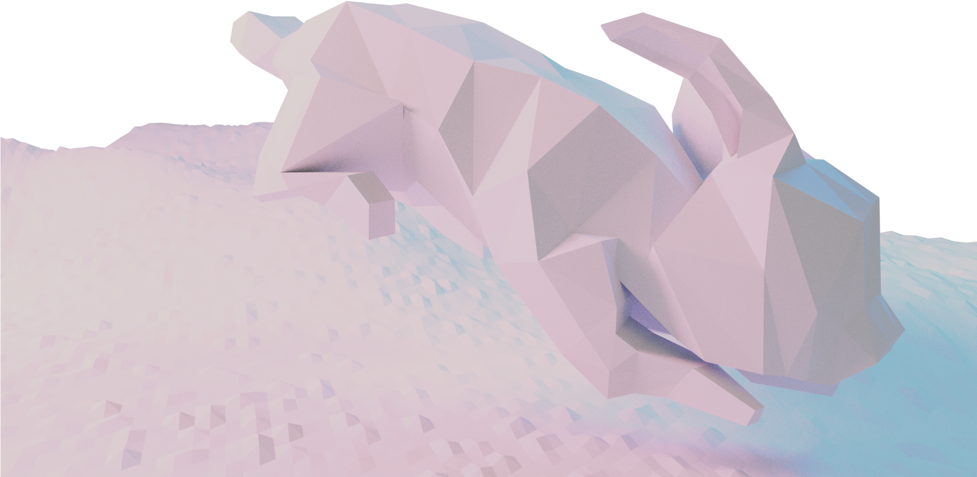 Blender - Origami (1920x1080), Png Download