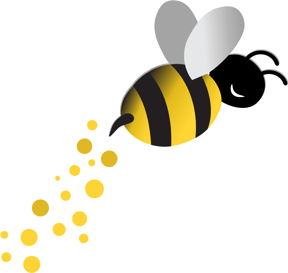 Honeybee (1067x1067), Png Download