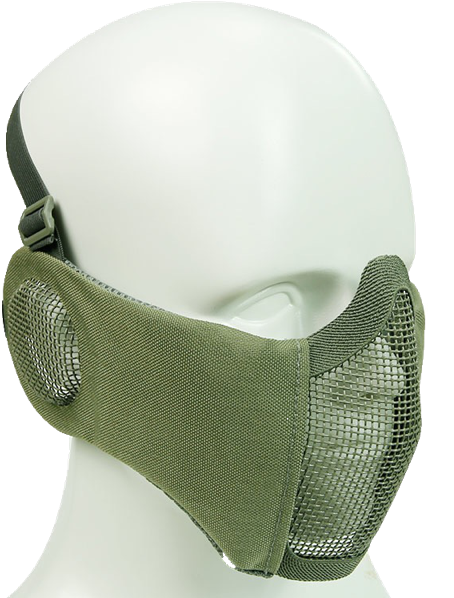 Bravo Airsoft Tactical Gear V4 Strike Metal Mesh Face - Mask (640x640), Png Download