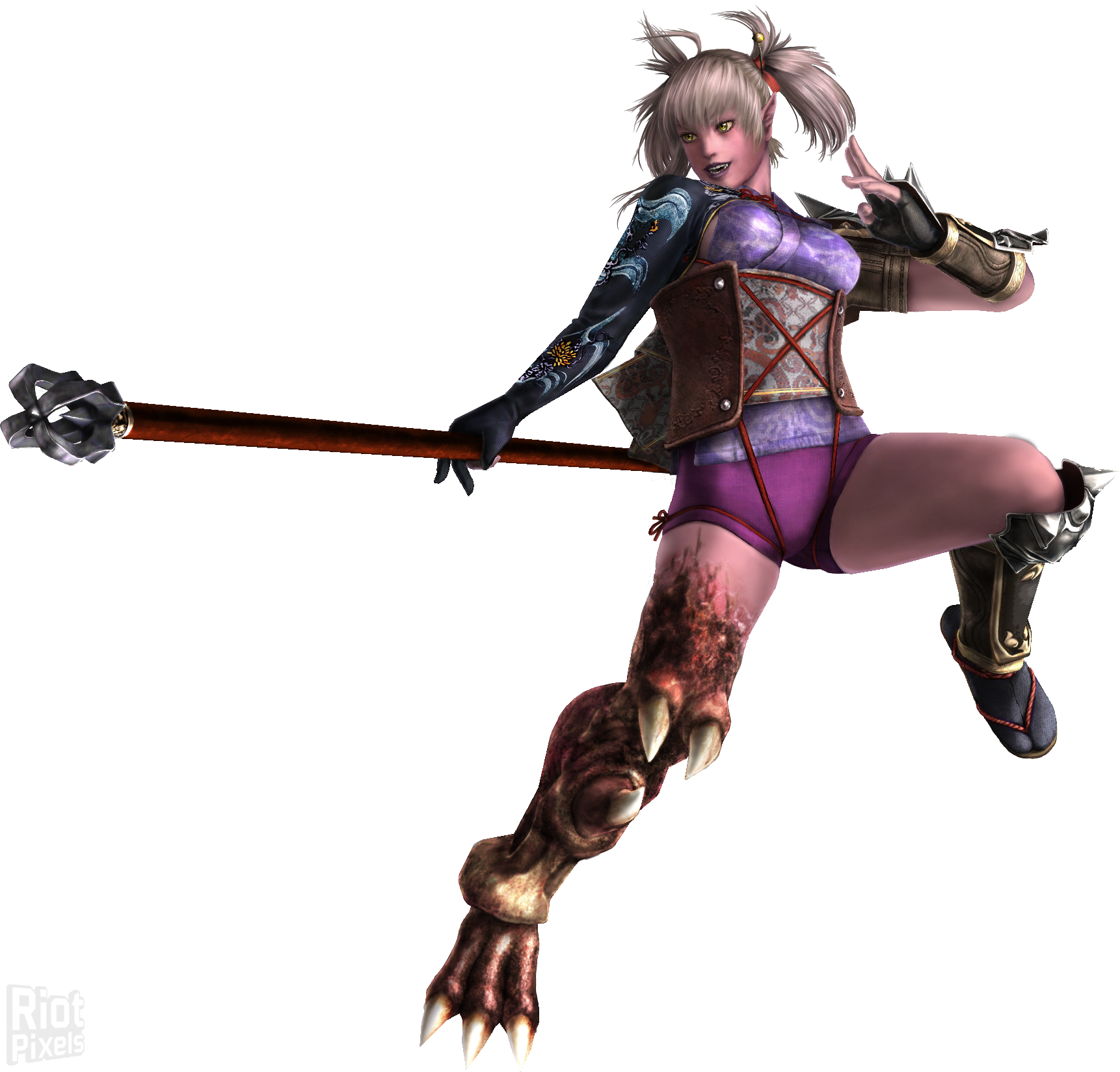 1722 × - Soul Calibur Legends Maki (1722x1648), Png Download