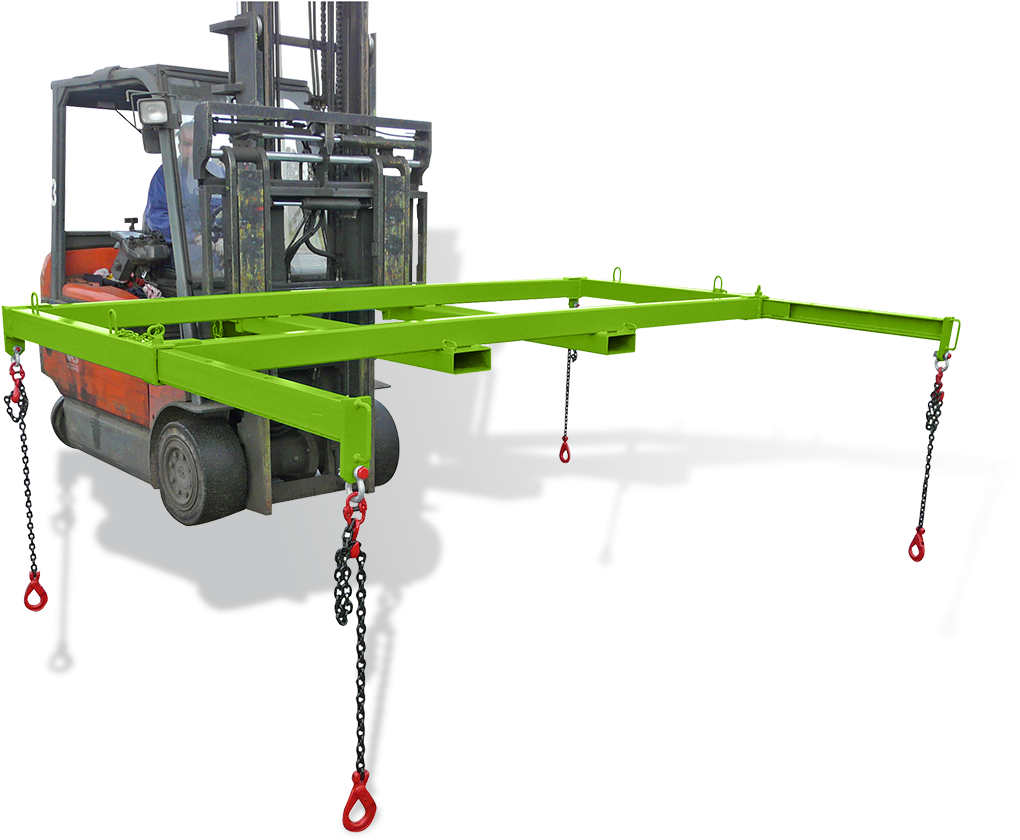 Jib For Welded Wire Mesh - Palonnier Chariot Élévateur (1294x880), Png Download