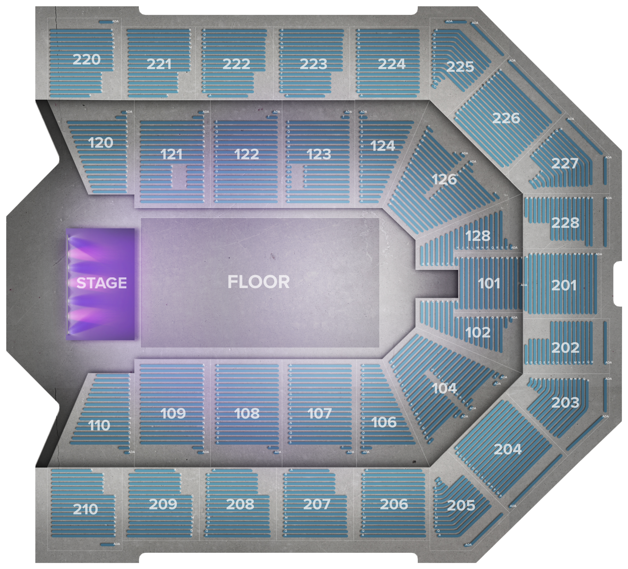 Seat Map - - Floor Plan (2560x1936), Png Download