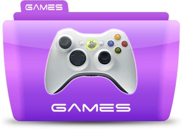 Folder Icons Video Game - Spider Oak (640x480), Png Download