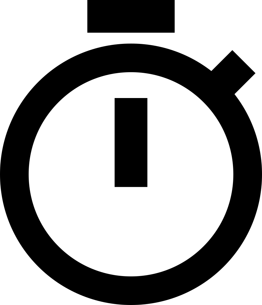 Png File - Stopwatch Icon Android (840x980), Png Download