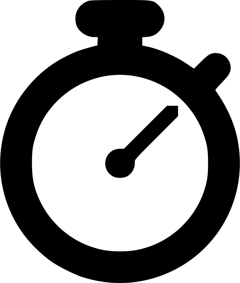 Stopwatch Png Icon - Time Icon Png (830x980), Png Download