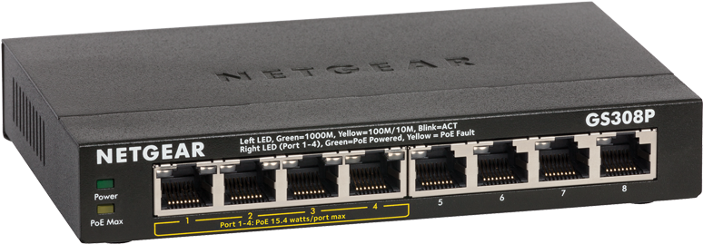 Netgear - Gs308p 100aus (800x600), Png Download