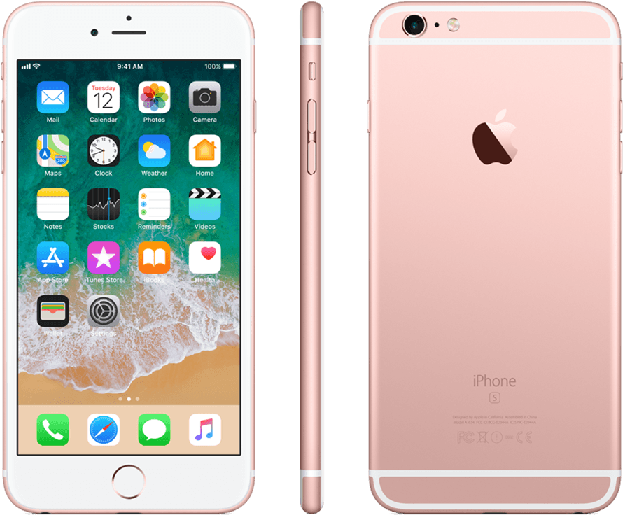 Silver Iphone 7 Plus 128gb (1200x1200), Png Download