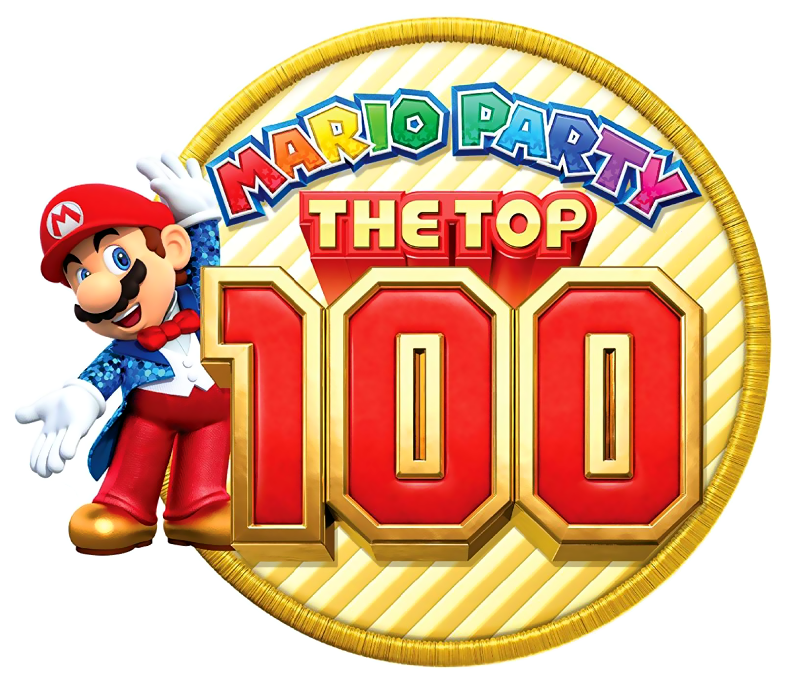 Mario Party The Top 100 - Mario Party Top 100 (1611x1398), Png Download