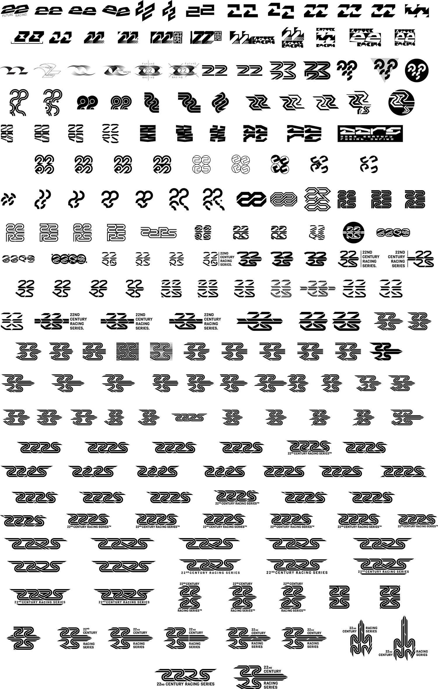 22 Logos Compiled3 Small - Number (1500x2361), Png Download