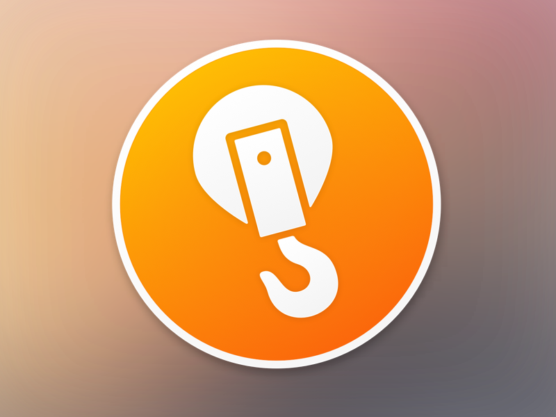 Pulley Mac Icon - Sign (800x600), Png Download