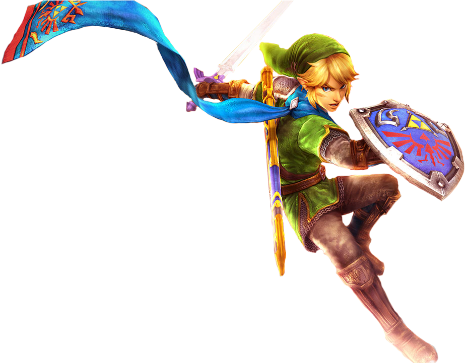 The Legend Of Zelda Hyrule Warriors Brianna Makes Things - Link Hyrule Warriors Png (937x720), Png Download