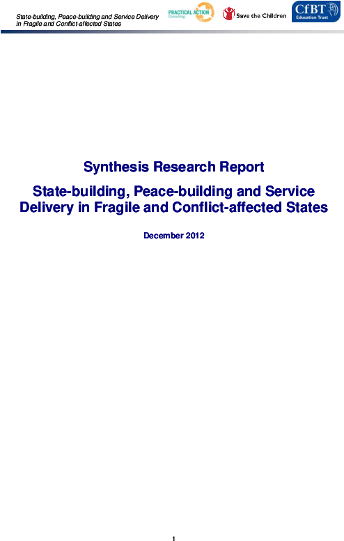 Save The Children's Resource Centre - Cfbt Education Trust (595x842), Png Download