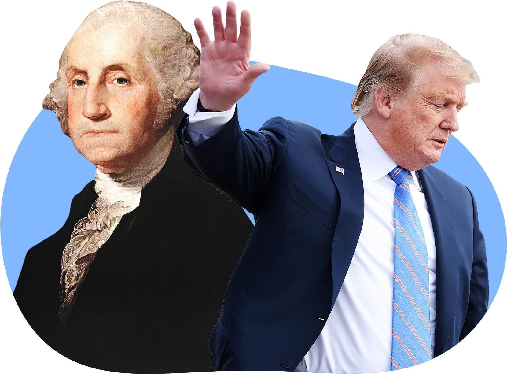 Trump Rips George Washington For Poor Personal Branding (2000x1334), Png Download