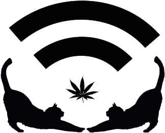 Women, Weed, Wifi, Llc - Weed Wifi (591x750), Png Download