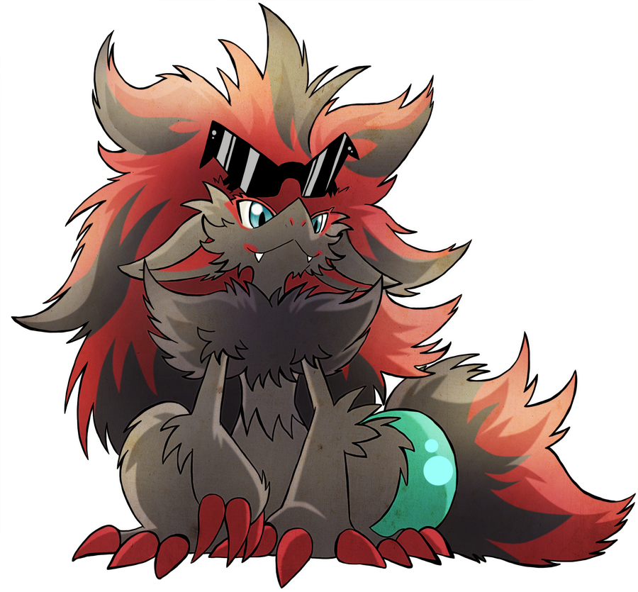 View Samegoogleiqdbsaucenao 1511557231376 , - Kawaii Zoroark (900x835), Png Download