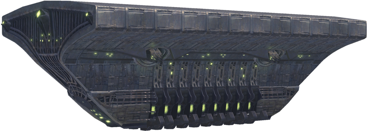 Destiny Hive Ship Png (1200x440), Png Download