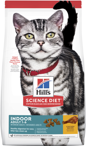 Hills Science Diet Adult Indoor Dry Cat Food - Hills Pet Nutrition (620x620), Png Download