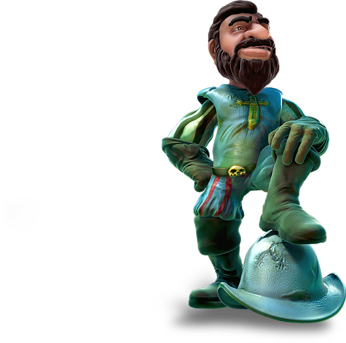 Gonzo's Quest (709x701), Png Download