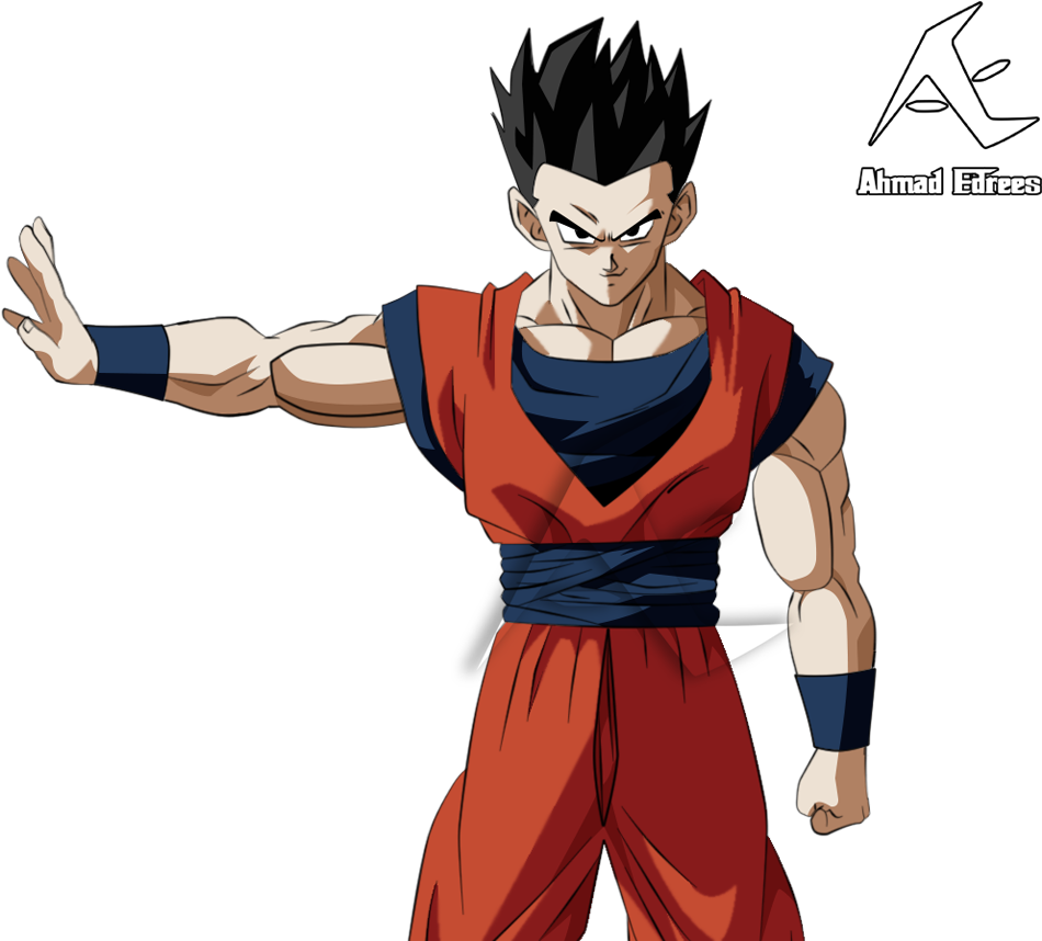 Gohan Dragon Ball Super By Ahmadedrees By Ahmadedrees-daz81lf - Dragon Ball Super Sangohan (991x895), Png Download