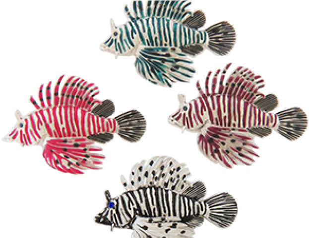 Lionfish Clipart Transparent - Coral Reef Fish (640x480), Png Download