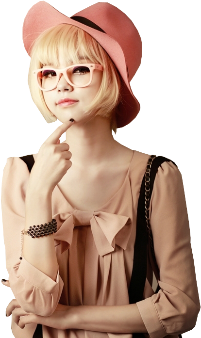 Well, That's It - Girl (497x700), Png Download