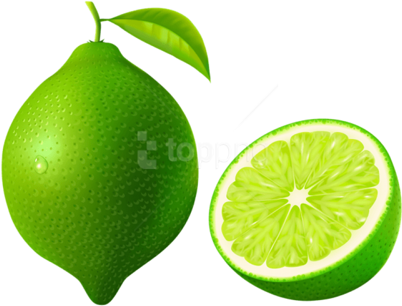 Free Png Green Lime Png Vector Png - Lime Clipart Png (850x655), Png Download