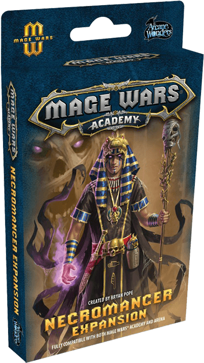Mage Wars Academy Necromancer (709x709), Png Download