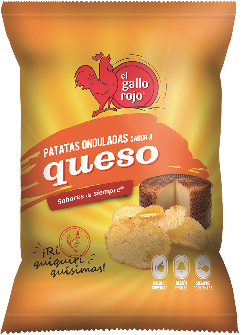 Patatas Onduladas Sabor Queso - Biscuit (992x1181), Png Download