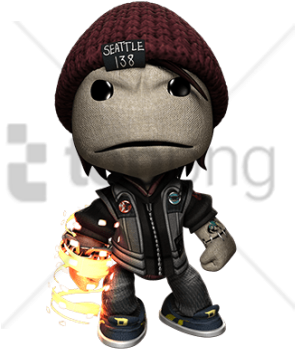 Free Png Sackboy Png Png Image With Transparent Background - Infamous Second Son Personajes (850x362), Png Download