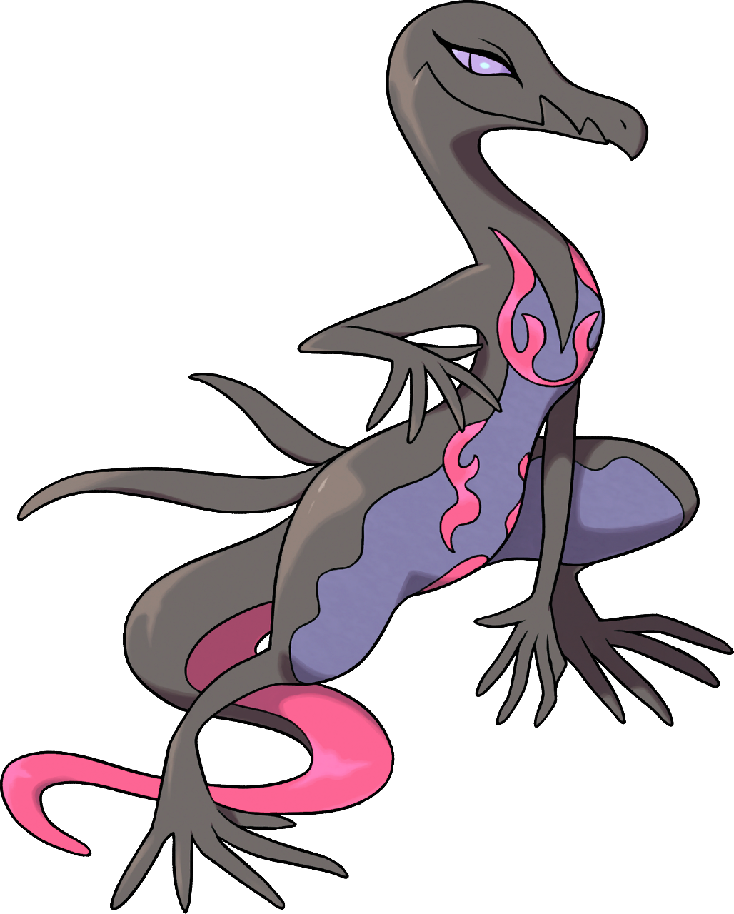 Salazzle Pokemon Sun And Moon (1028x1280), Png Download