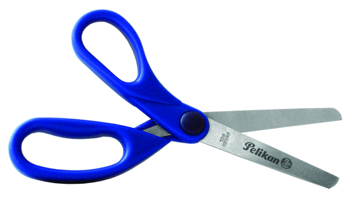 Tijera 5" Escolar Puno Azul Para Zurdos - Scissors (700x700), Png Download