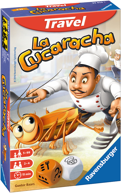 Juego De Mesa Ravensburger - Gioco Da Tavolo La Cucaracha (1000x800), Png Download