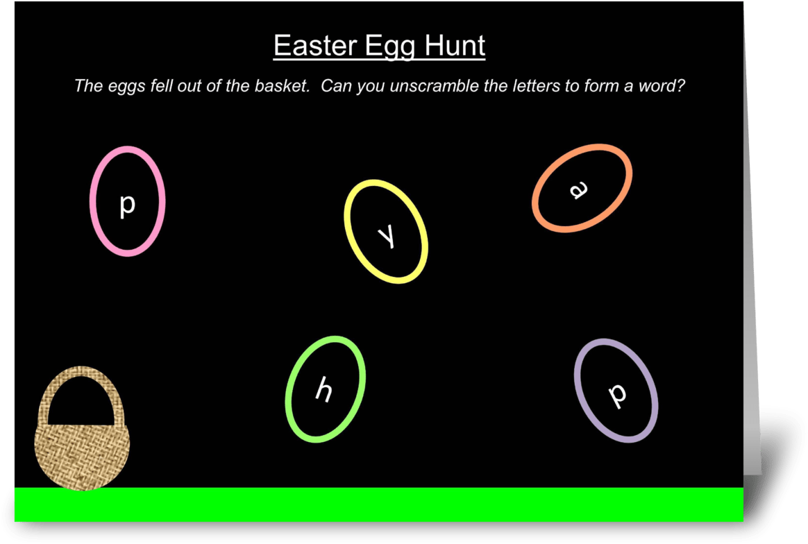Easter Egg Hunt - Circle (1272x1047), Png Download