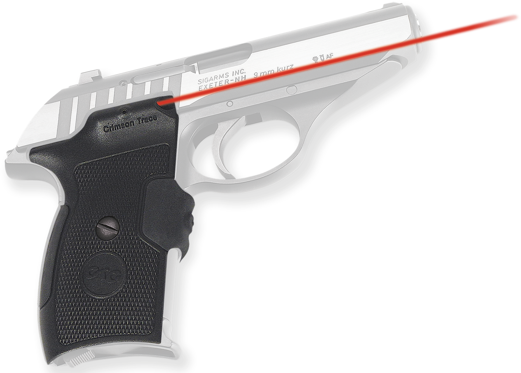 Crimson Trace Lg432 Lasergrips Red 633 Nm Sig P230/p232 - Sig Sauer P232 (1800x1304), Png Download