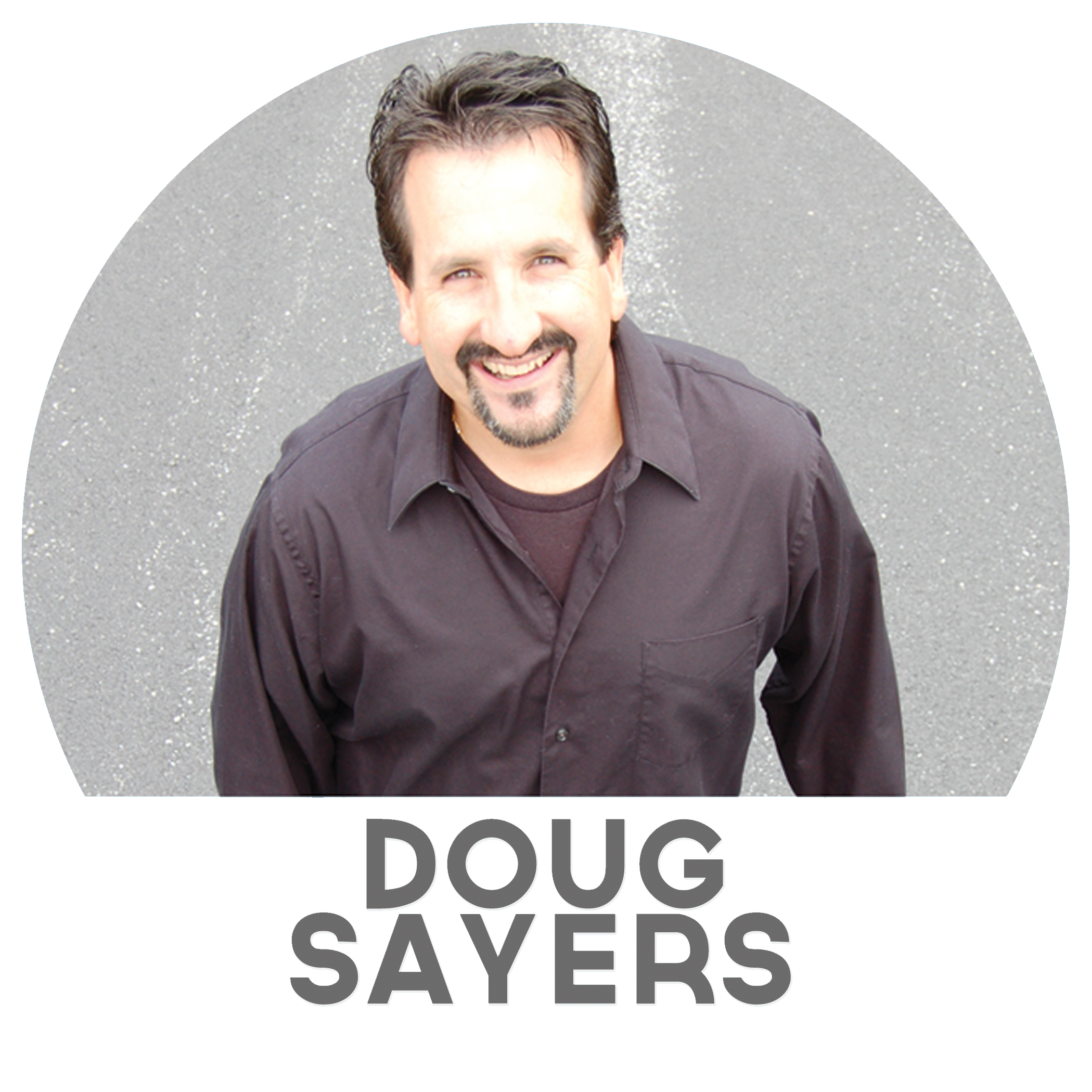 Doug Circle White - Gentleman (3300x3150), Png Download