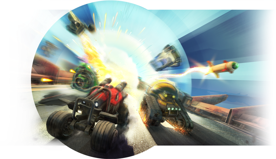 Targem Games Is A Russian Video Game Developer, Based - Oculus Go Blaze Rush (1050x509), Png Download