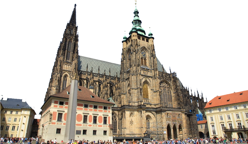 Download Transparent Png - St. Vitus Cathedral (1024x648), Png Download